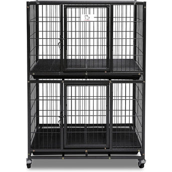 31" Two-Tier Dog Crate 46A