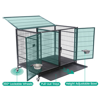 42" Stackable Dog Crate  43T&43S